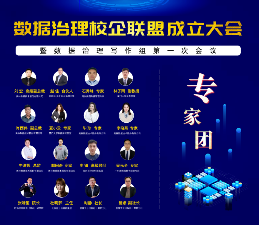 【数据治理校企联盟】正式揭牌成立，共铸数据治理新体系